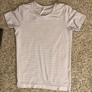 light purple lululemon shirt for workouts!!